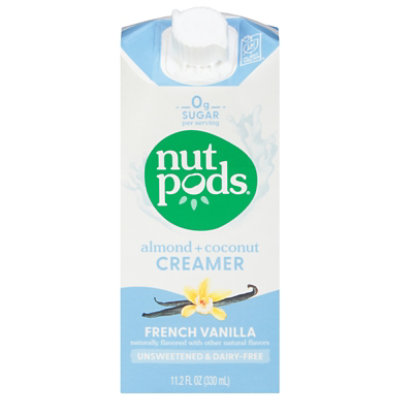 Nutpods Creamer Dairy-Free Unsweetened French Vanilla - 11.2 Fl. Oz. - Image 1