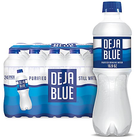 Deja Blue Drinking Water Purified - 24-16.9 Fl. Oz.