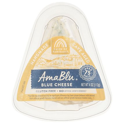 Caves of Faribault AmaBlu Blue Cheese Wedge - 4 Oz - Image 2