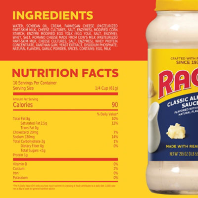 Ragu Classic Alfredo Sauce - 21.5 Oz - Image 5