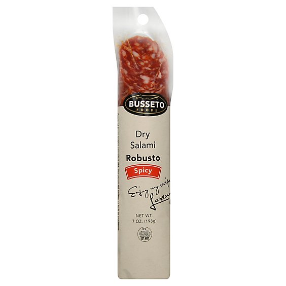 Busseto Robusto Dry Salami - 7 Oz
