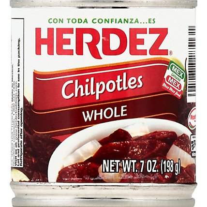 Herdez Chipotle Whole Can - 7 Oz - Image 2