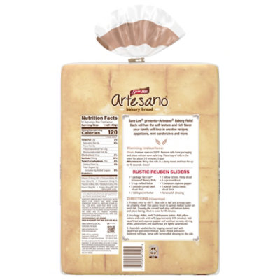 Sara Lee Artesano Bakery Rolls - 18 Oz - Image 5