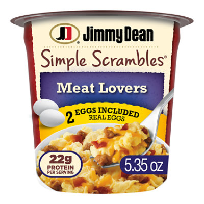 Jimmy Dean Simple Scrambles Meat Lovers - 5.35 Oz - Image 1