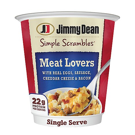 Jimmy Dean Meat Lovers Simple Scrambles - 5.35 Oz