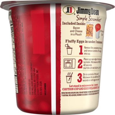 Jimmy Dean Bacon Simple Scrambles - 5.35 Oz - Image 4