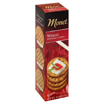 Monet Wheat Cracker Elegant - 8 Oz - Image 1