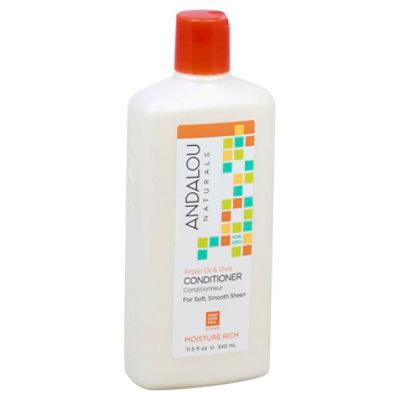 Andalou Naturals Argan Oil & Shea Moisture Rich Conditioner - 11.5 Fl. Oz. - Image 1