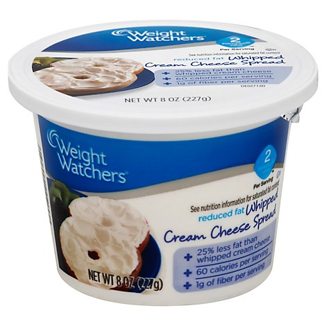 Weight Watchers Whipped Cream Cheese Spread - 8 Oz