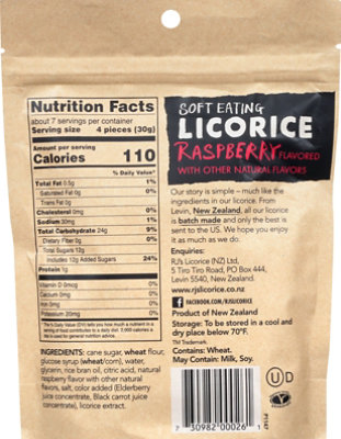 Rjs Licorice Raspbry Soft Ntrl - 7.05 Oz - Image 6