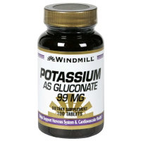 Potassium Gluconate 99 Mg Tablets - 100 Count - Image 1