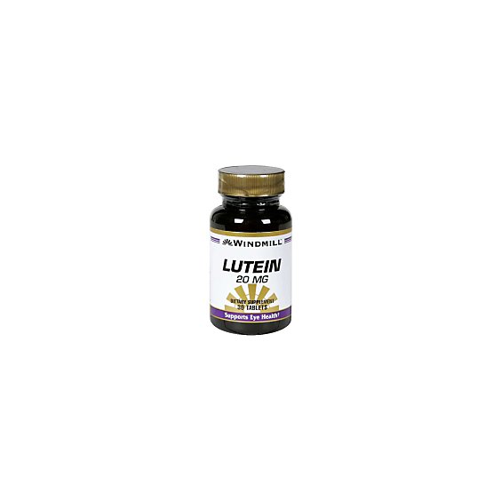 Lutein 20 Mg  Capsules - 30 Count