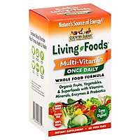 Country Farms Living Foods Daily Multi-Vitamin - 60 Count - Image 1