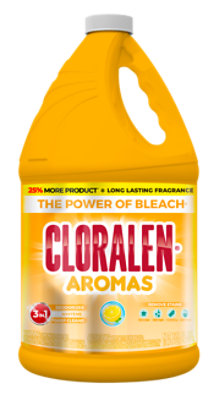 CLORALEN Bleach Aromas Citrus Fresh Jug - 121 Fl. Oz. - Image 1