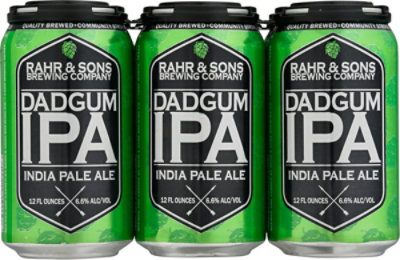Rahr Dadgum Ipa In Cans - 6-12 Fl. Oz. - Image 4