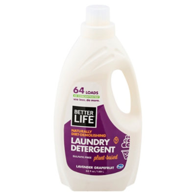 Better Life Laundry Detergent Natural Spin Credible Lavender Grapefruit Bottle - 64 Fl. Oz. - Image 3