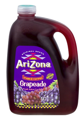 Arizona Grapeade Fruit Juice Cocktail - 128 Fl. Oz. - randalls