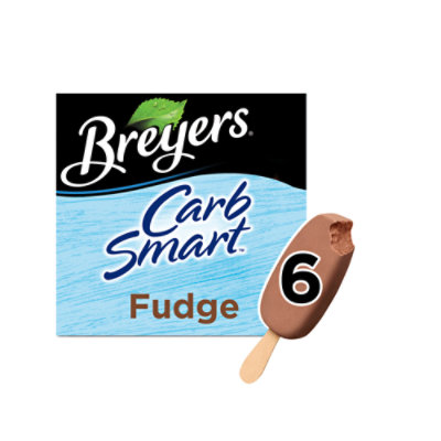 Breyers CarbSmart Fudge Bars Frozen Dairy Dessert - 18 Oz