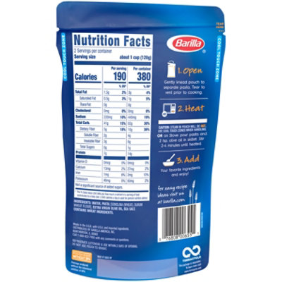 Barilla Ready Pasta Penne Pouch - 8.5 Oz - Image 9