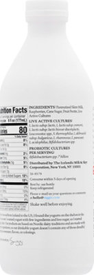 siggi's Raspberry Probiotic Drinkable Nonfat Yogurt - 32 Oz - Image 5