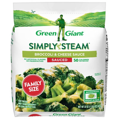 Green Giant Steamers Broccoli & Cheese Sauce Family Size - 24 Oz - Image 3