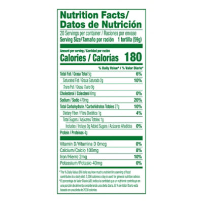 Guerrero Caseras Flour Tortillas Soft Taco Size - 20 Count - Image 3