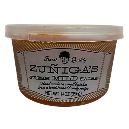 Zunigas Hot Or Not Mild Salsa - 14 Oz - Image 1
