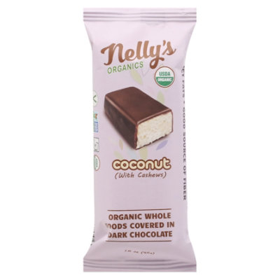 Nellys Organics Coconut Bar - 1.6 Oz - Image 2