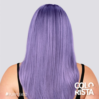 L'Oreal Paris Colorista Semi-Permanent Hair Color Vegan Formula #Purple Kit - Each - Image 3