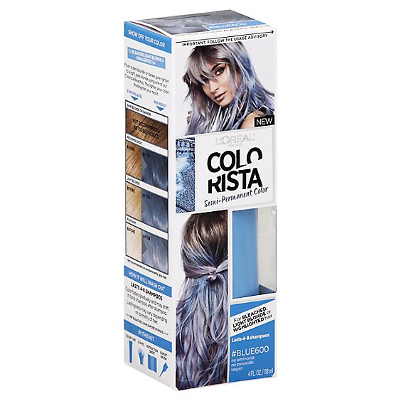 Colorista Haircolor Blue 600 - Each - Star Market