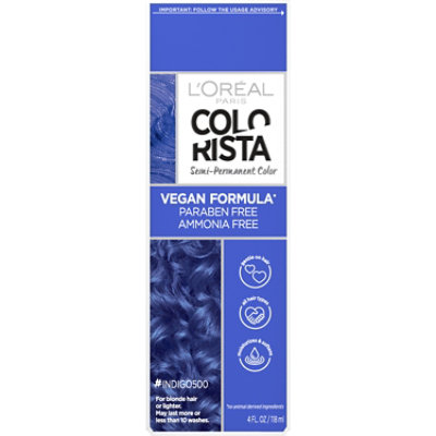 LOreal Colorista Semi-Permanent Color Indigo 500 - 4 Fl. Oz.