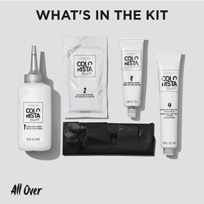 L'Oreal Paris Colorista All Over Bleach Hair Color Lightening All Over Kit - Each - Image 4
