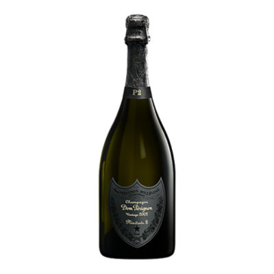 Empty Bottle Champagne Dom Pérignon Vintage 2002 