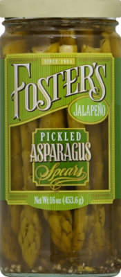 Fosters Asparagus Spears Jalapeno - 16 Oz - Image 2