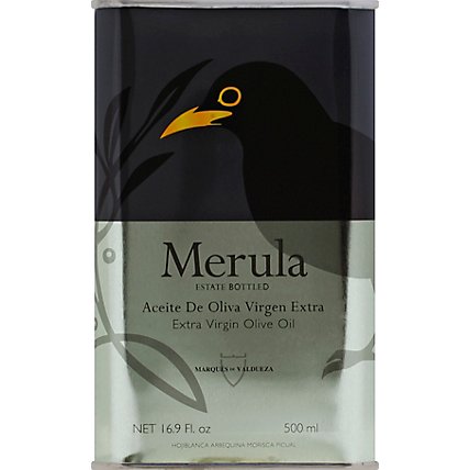 Merula Olive Oil Extra Virgin Tin Pain - 16.9 Fl. Oz. - Image 2