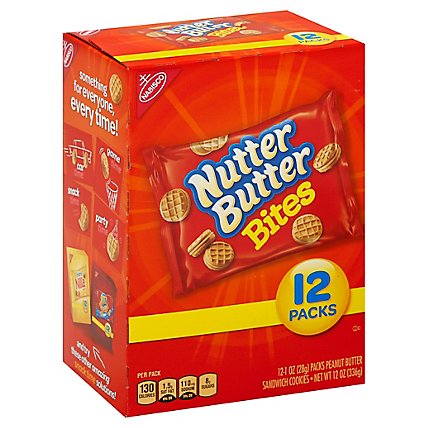 Nabisco 12ct Nutter Butter Bites Multipack - 12-1 Oz - Image 1