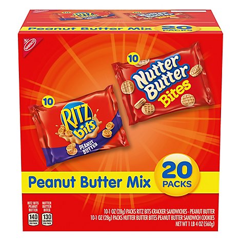 Nabisco Peanut Butter Lovers Multipack - 20 -1 lb 4 Oz