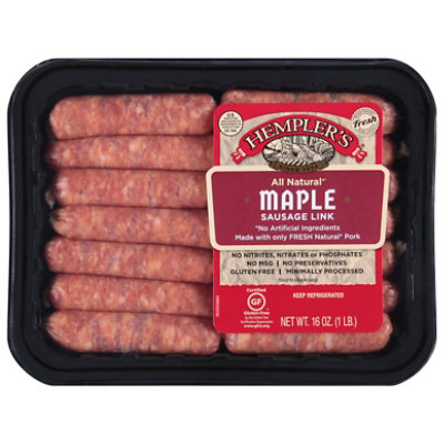 Hemplers Maple Sausage Links - 16 Oz - Image 3