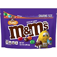 M&M'S Peanut Dark Chocolate Candy Sharing Size - 10.1 Oz - Image 2
