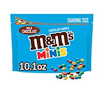 M&M'S Minis Milk Chocolate Candy Sharing Size Bag - 10.1 Oz