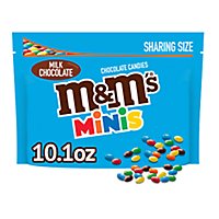M&M'S Minis Milk Chocolate Candy Sharing Size Bag - 10.1 Oz - Image 1
