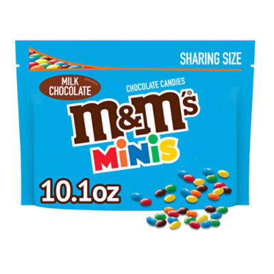 M&MS Minis Milk Chocolate Candy Sharing Size - 10 Oz