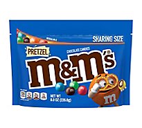 M&M'S Pretzel Chocolate Candy Sharing Size - 8 Oz