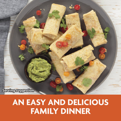 El Monterey Signature Chicken & Monterey Jack Cheese Chimichangas 8 Count - 2.25 Lb - Image 2