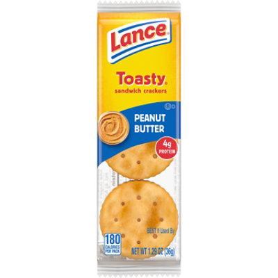 Lance Toasty Peanut Butter Sandwich Crackers - 1.29 Oz - Image 1