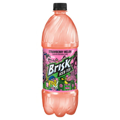 Brisk Strawberry Melon Iced Tea - 1 Liter - Image 3