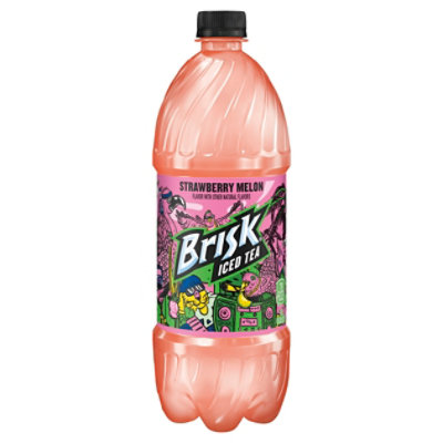 Brisk Strawberry Melon Iced Tea - 1 Liter - Image 2