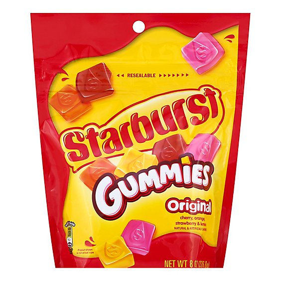 Starburst Gummy Candy Gummies Originals Bag - 8 Oz