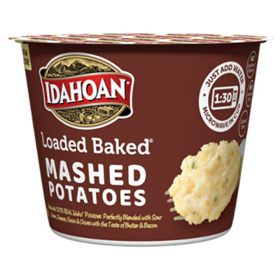 Idahoan Mashed Potatoes Loaded Baked Cup - 1.5 Oz