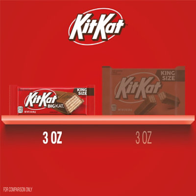 Kit Kat Big Kat Milk Chocolate Wafer King Size Candy Bar - 3 Oz - Image 5